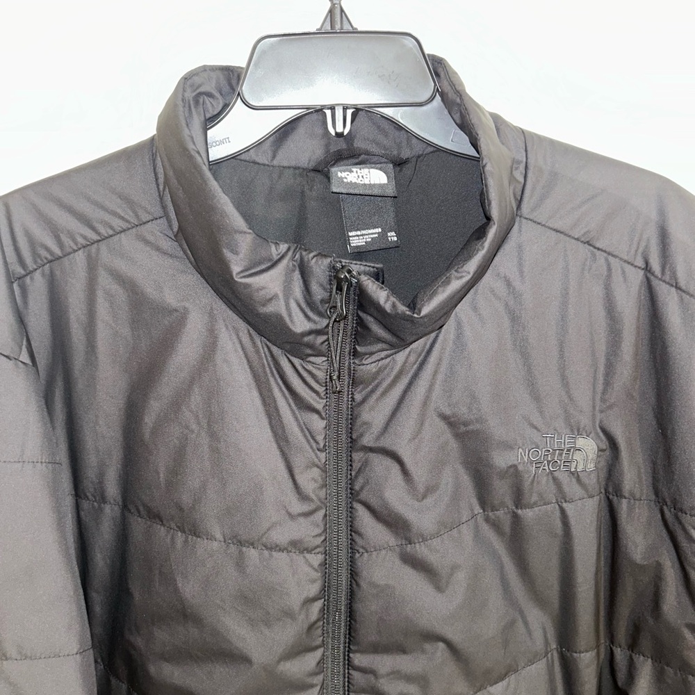 ❄️☔️💨 North Face Men's Black/Dark Gray Junction Puffer Jacket Size XXL 🌬️🌧️❄️